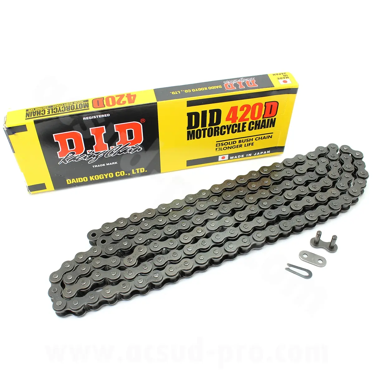 DID 420D (B&B) x 138 لنکس RJ موٹر سائیکل چین