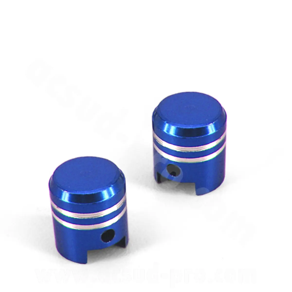 Klepzuigerdop blauw (het paar)