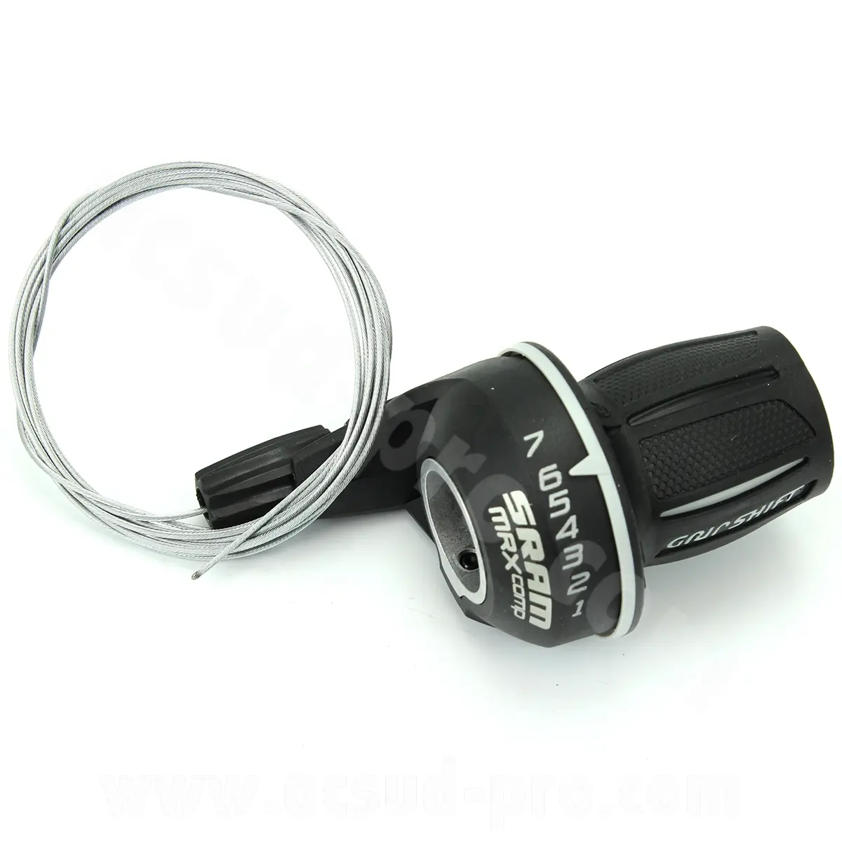 مقبض مشغل الديرايير الأيمن 7V بمقبض دوار SRAM MRX متوافق مع Shimano