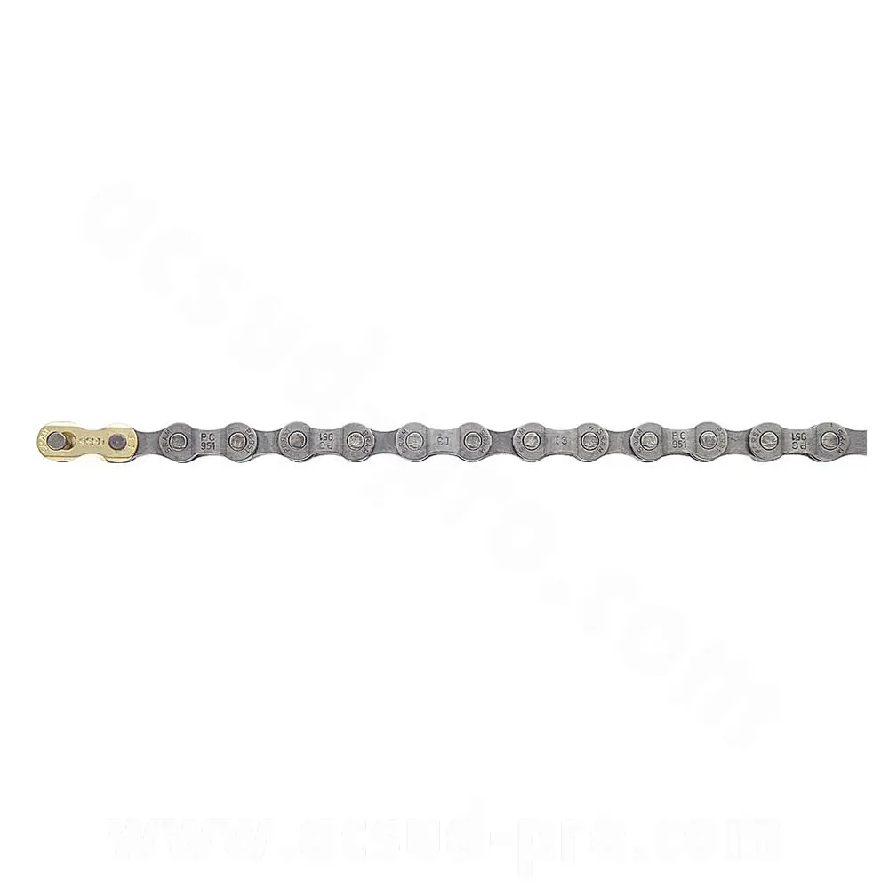 SRAM PC-951 9 سپیڈ بائیک چین گرے 114 لنکس 2.38