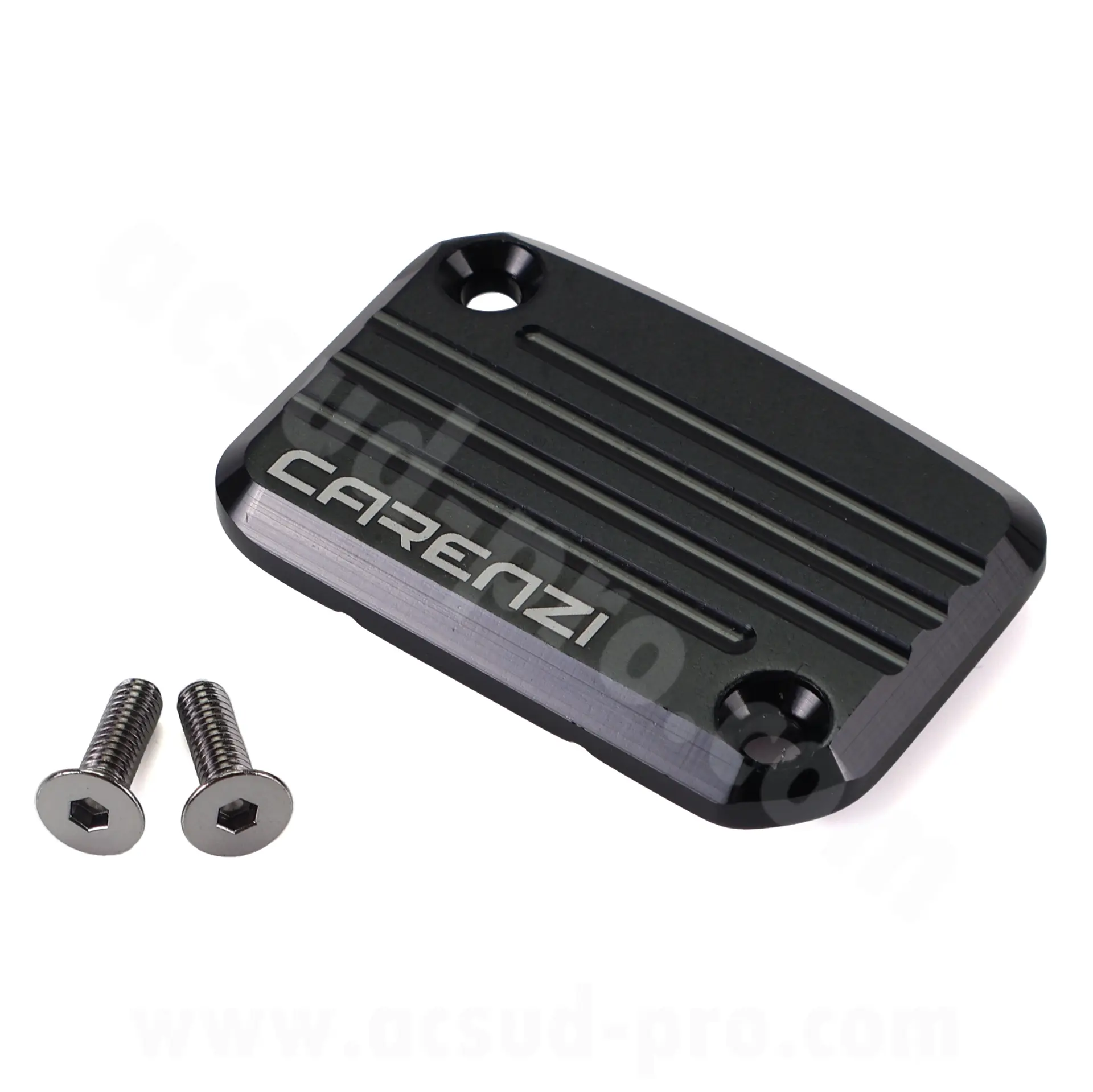 Couvercle réservoir freins Carenzi adapté MBK 50 Booster 2004-2017 Stunt / Yamaha 50 BWS 2004-2017 Slider noir
