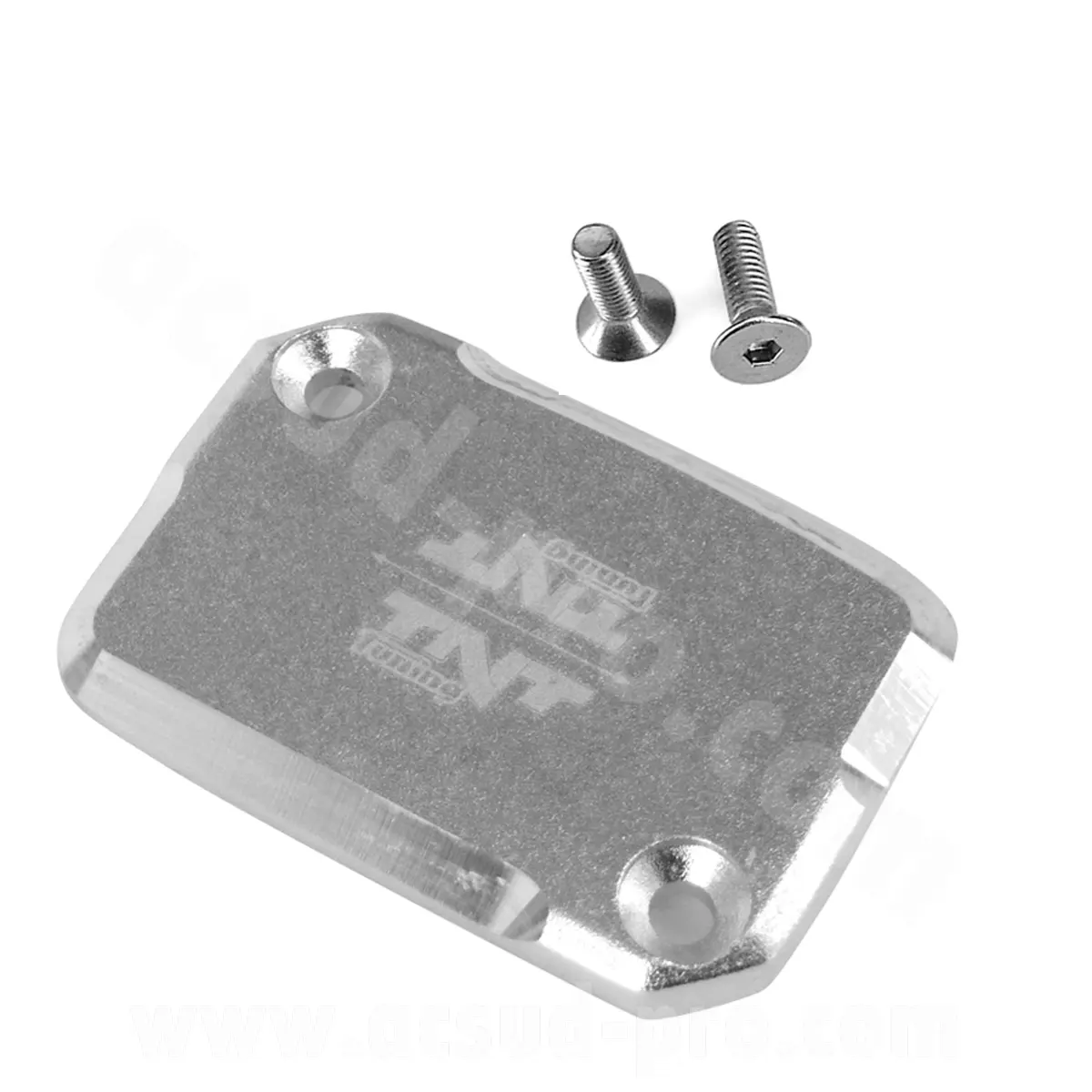 Couvercle réservoir freins adapté MBK 50 Booster 2004-2017, Stunt / Yamaha 50 BWS 2004-2017, Slider chrome