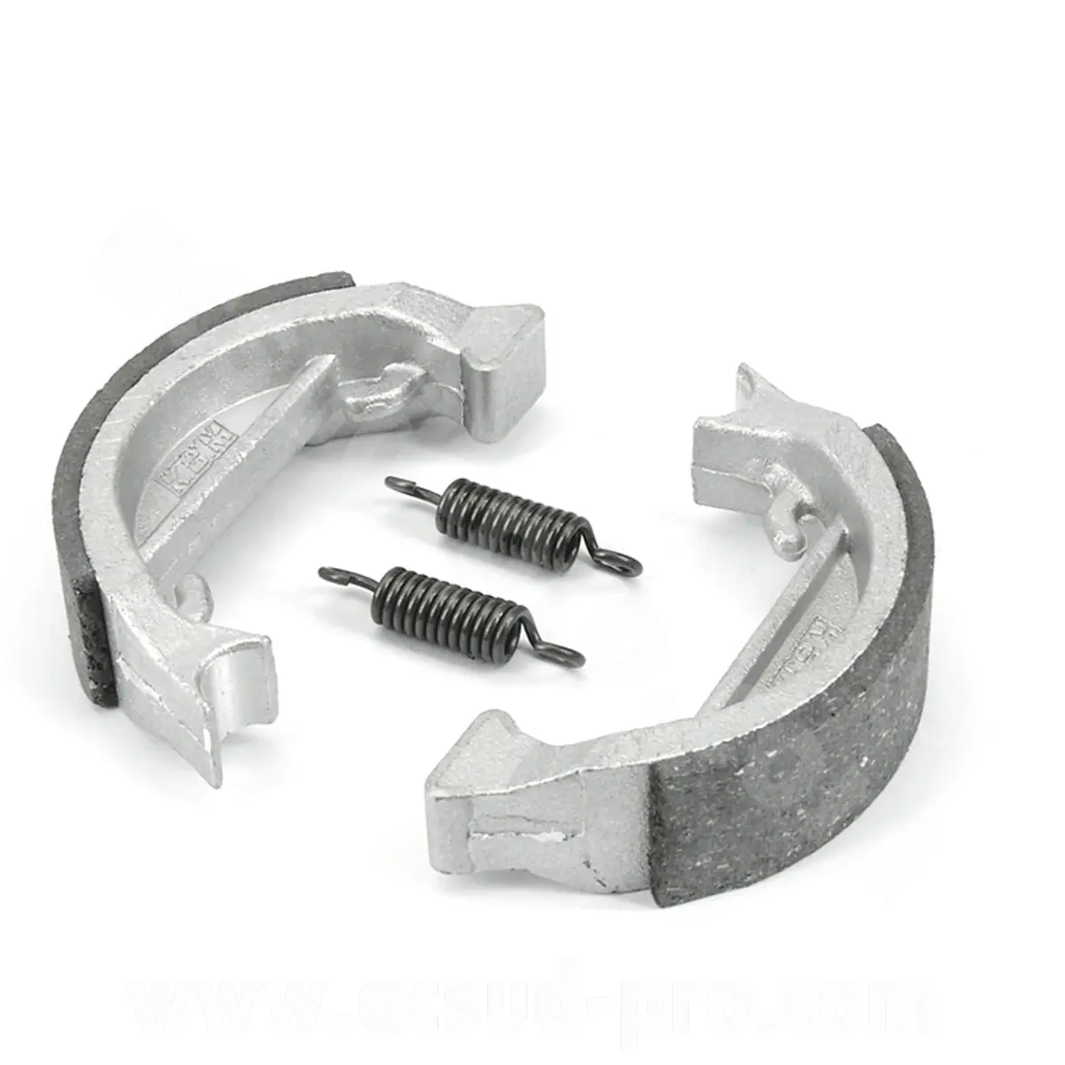 Mâchoire de frein avant/arrière adaptable Peugeot 103 SP-MVL type Leleu (Ø80 x 20)