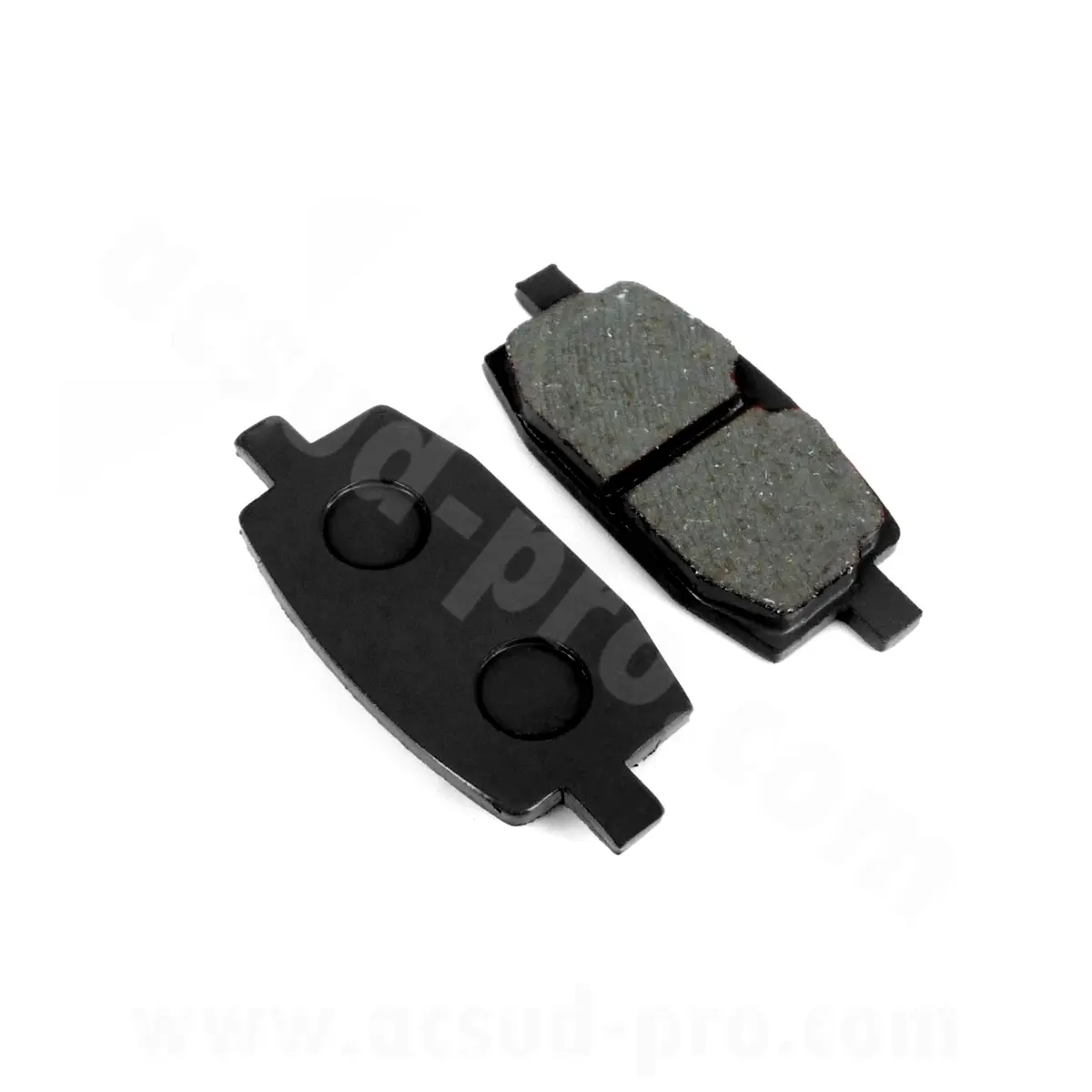 Plaquette de frein TNT original adaptable Peugeot V-Clic / Booster 100 / GY6 50 cc / X-Power 50 / DTR 50 / TZR 50