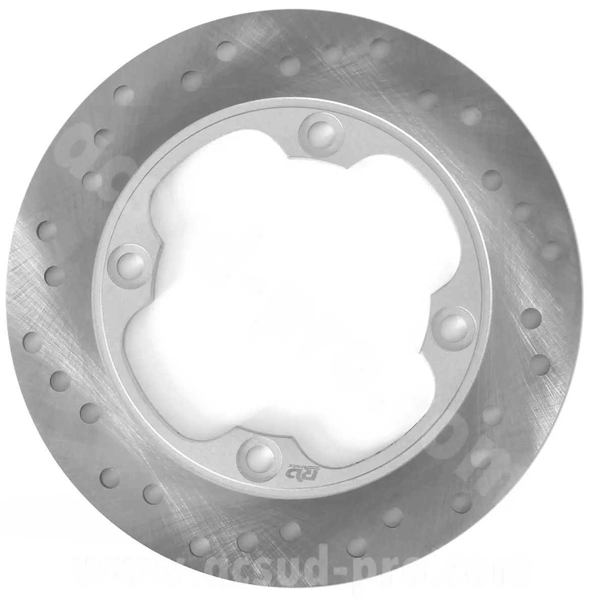Disque de frein arriere maxiscooter RB max adapt. Honda SH 125 cc 2000-2012 / swing / pantheon Ø220MM (OEM : 43251-mv4-00 / 45351-kgf-900)