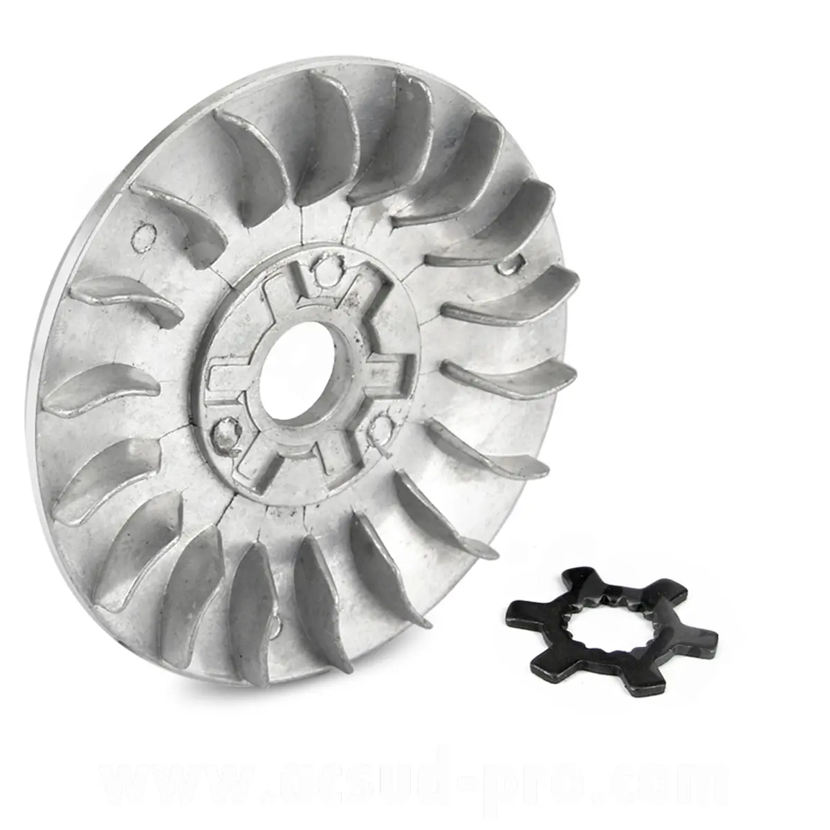 Variatorflansch Aluminium GY6 50 cc 2T Ø16