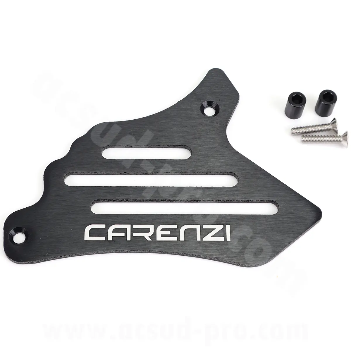 Kryt pastorku z hliníku Carenzi Evo univerzální Minarelli 50 AM6 / Beta 50 RR / Rieju 50 MRT / Sherco 50 SM-R SE-R černý