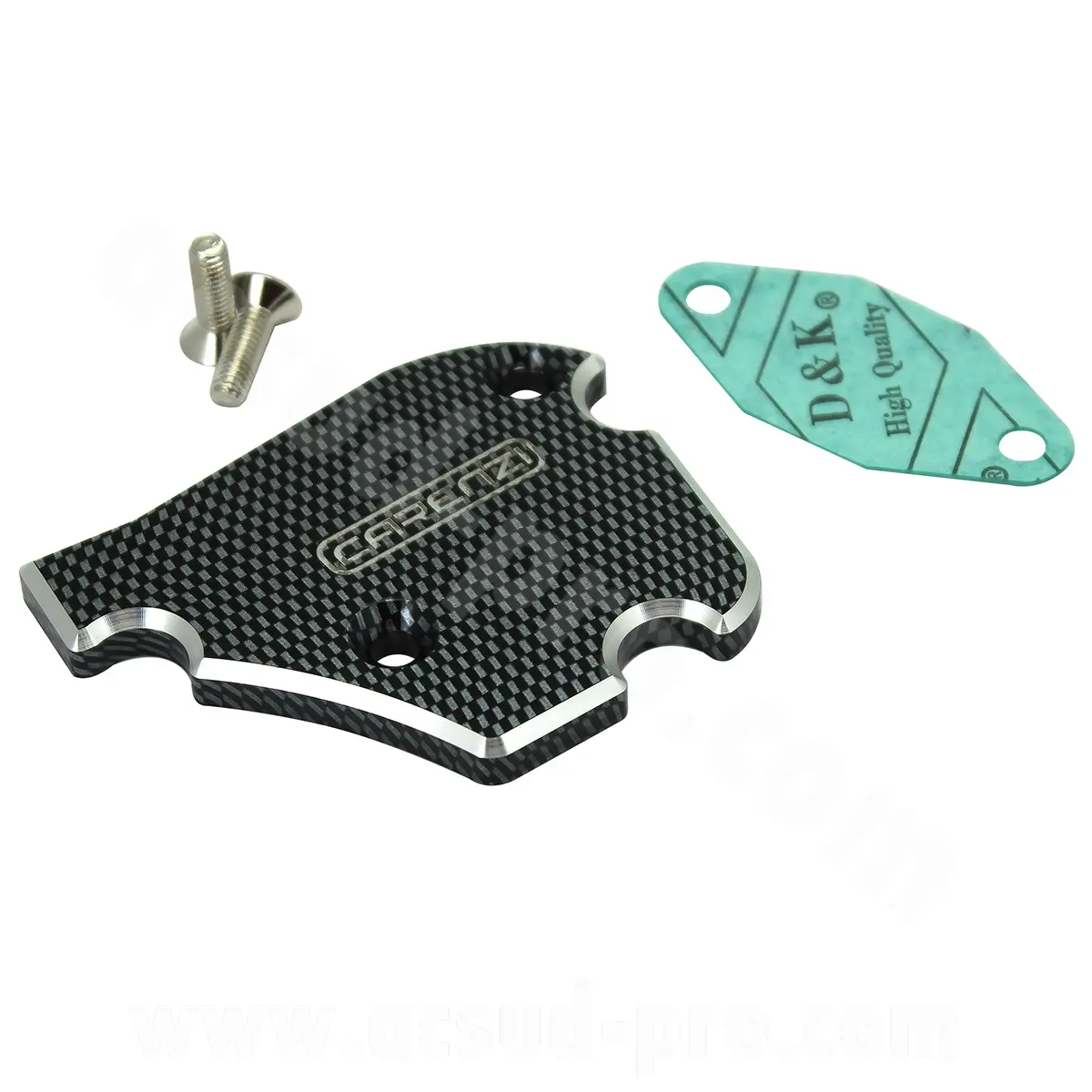 Carenzi Ölpumpen-Stopfen Derbi Aprilia Gilera Euro 3/4 Carbon-Imitat
