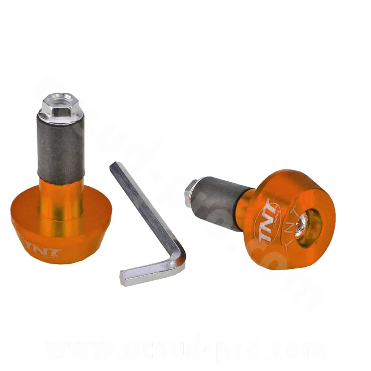 ہینڈل اینڈ OPM Jimny scooter/maxiscooter/moto ایلومینیم Ø14 mm (جوڑا)
