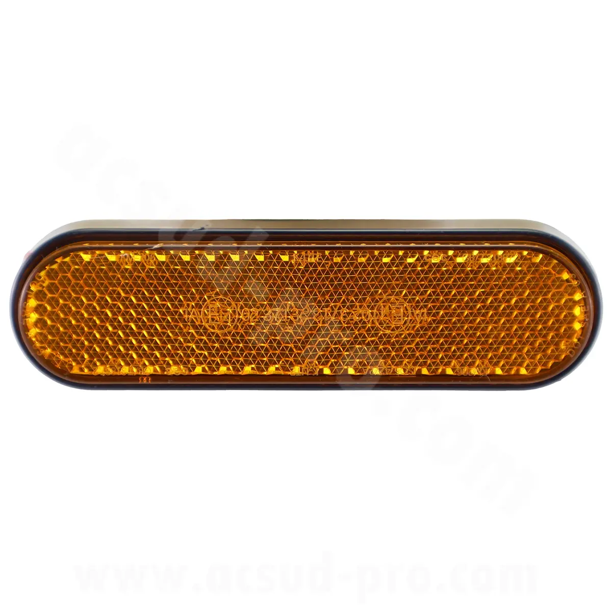 Universal E-marked Self-Adhesive Fork Tube Reflector