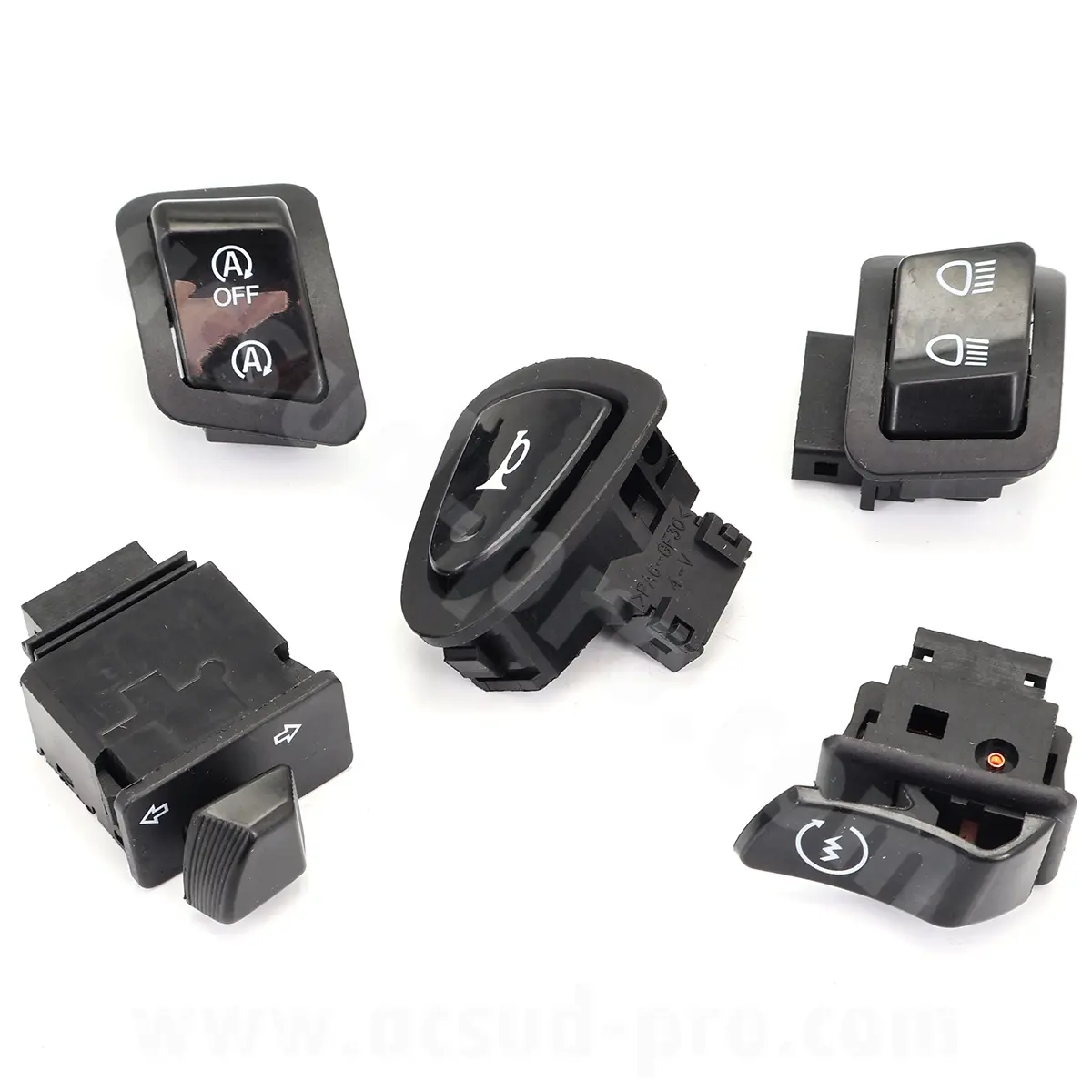 Kit commodo commutateur droit et gauche maxiscooter adapté Honda SH Mode 125 2022