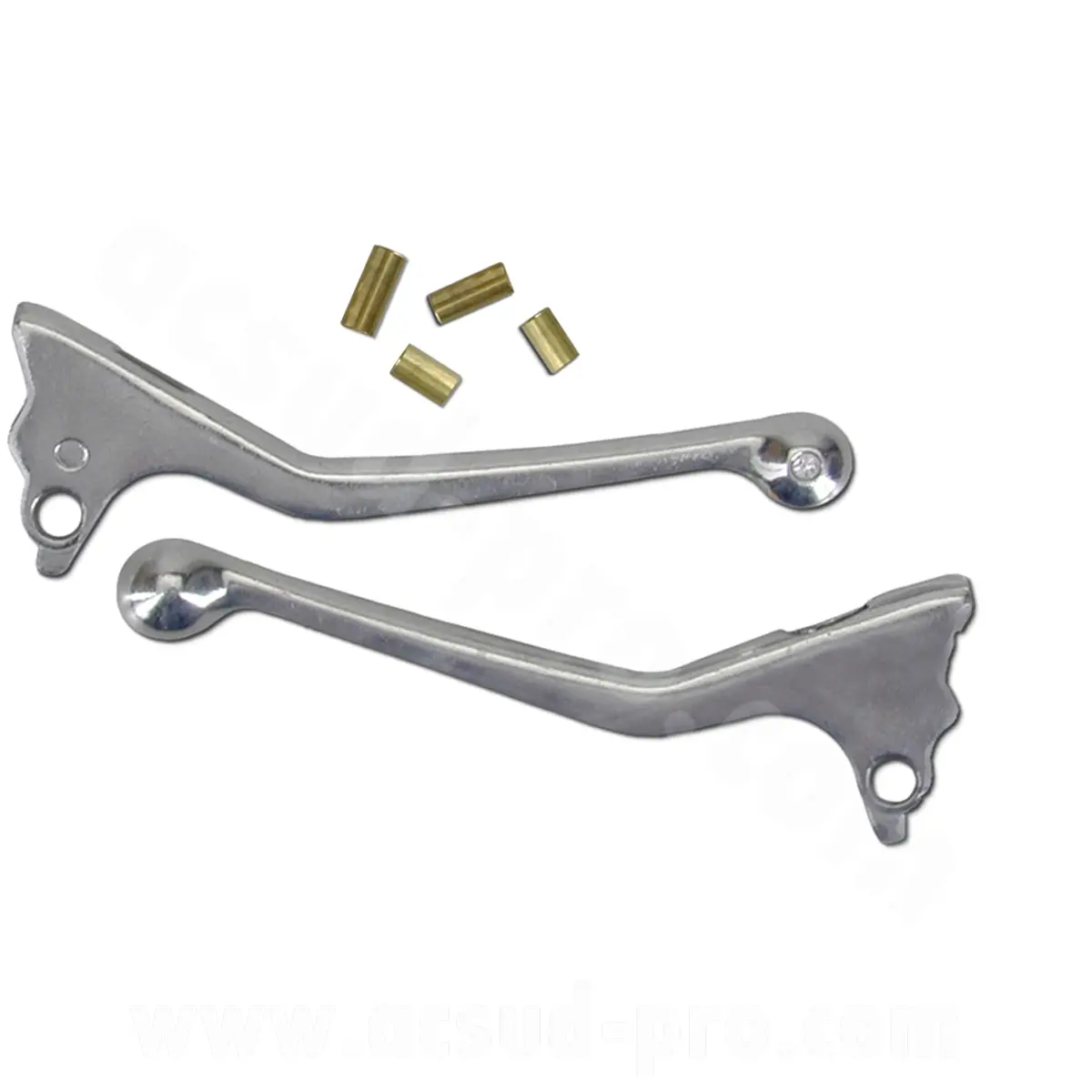 Levier de frein cyclo aluminium adapté Peugeot 103 MVL / Fox (la paire)