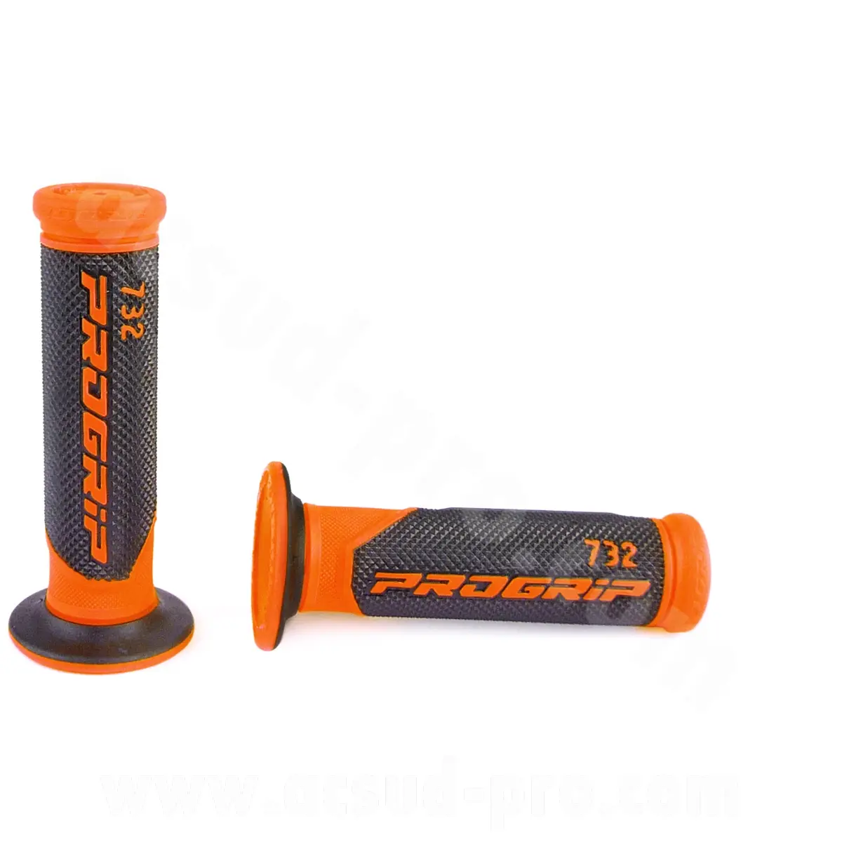 PROGRIP Art 732 MM 22/25 SH 58/15 フルオレセントオレンジ/ブラック グリップ