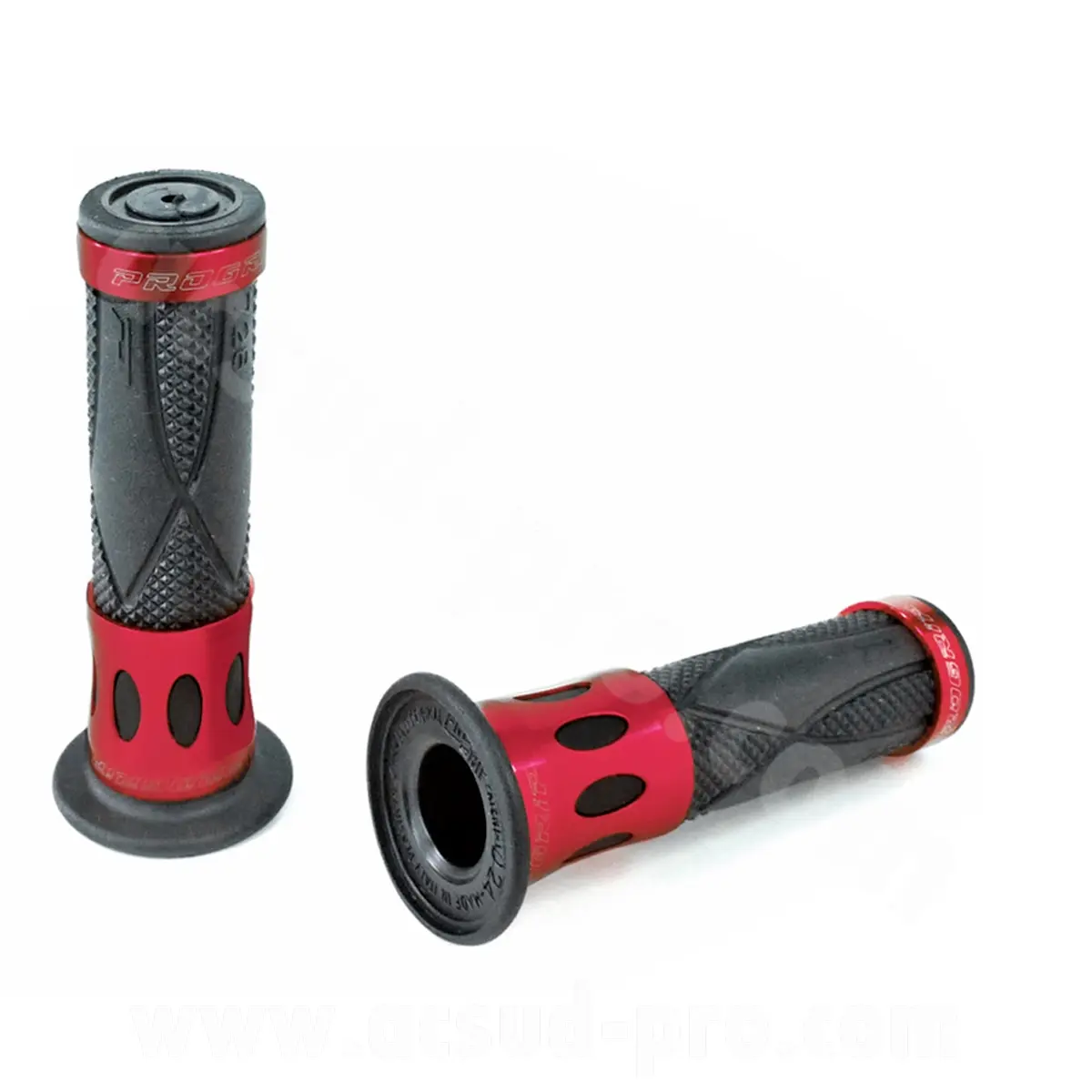 غطاء مقبض ProGrip 728 أحمر (الزوج)