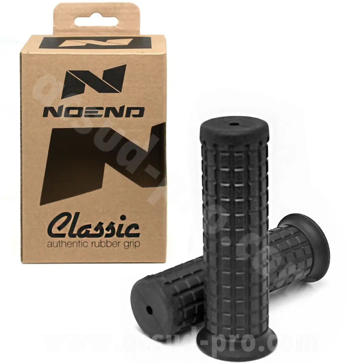 オートバイグリップカバー Noend Classic Speed 黒 (1組)