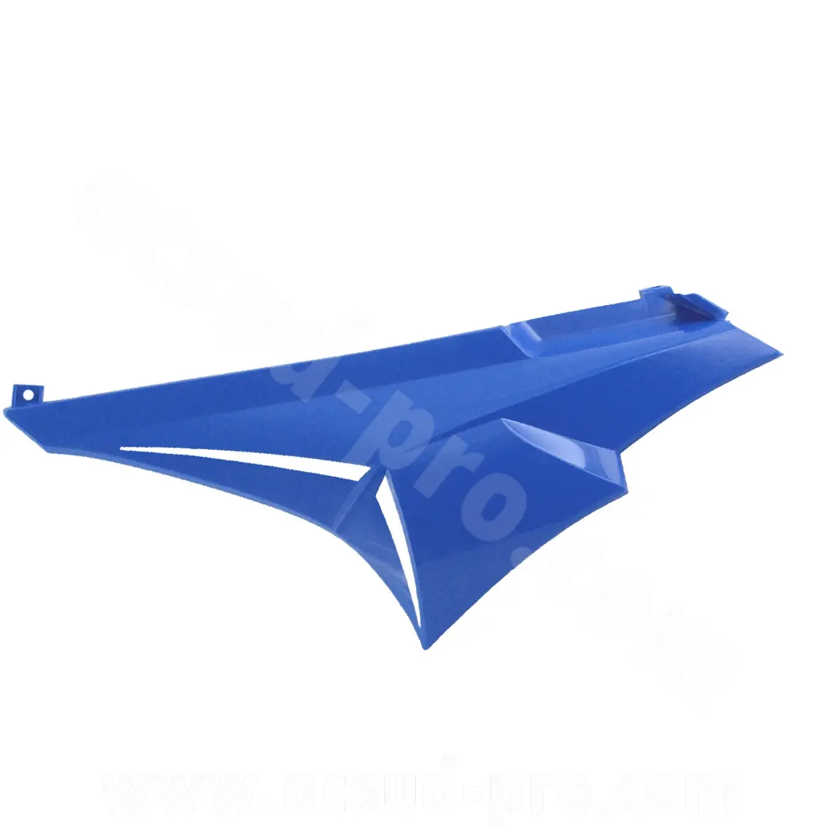 Capot arrière gauche Derbi Senda DRD/Xtrem 2000-2011 bleu