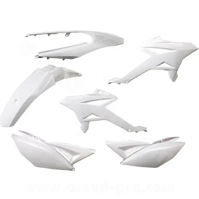 Karosserie-Set passend für Beta 50 RR Motard 2012-2020 6-teilig weiß