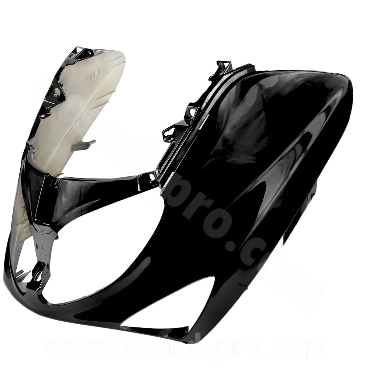 フロントカウル 適合品 ヤマハ TMAX 500 cc 2001-2007 年式 光沢黒 (純正品番:5gj-28350-00) (純正タイプ)