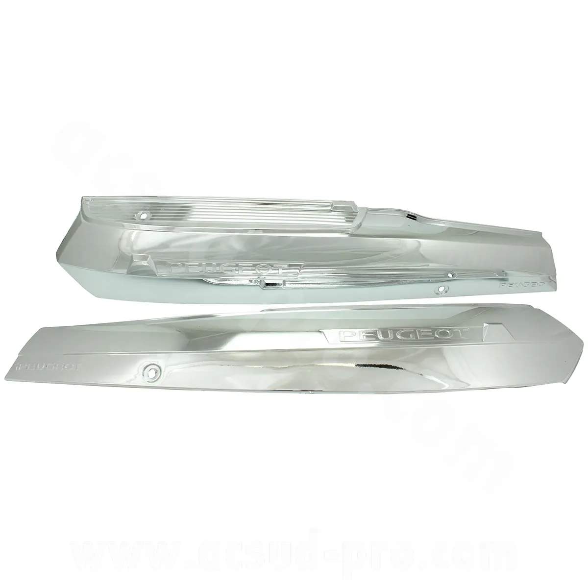 Capotage-carter moteur chrome pour Peugeot 103 MVL-SP (paire) - Sélection P2R