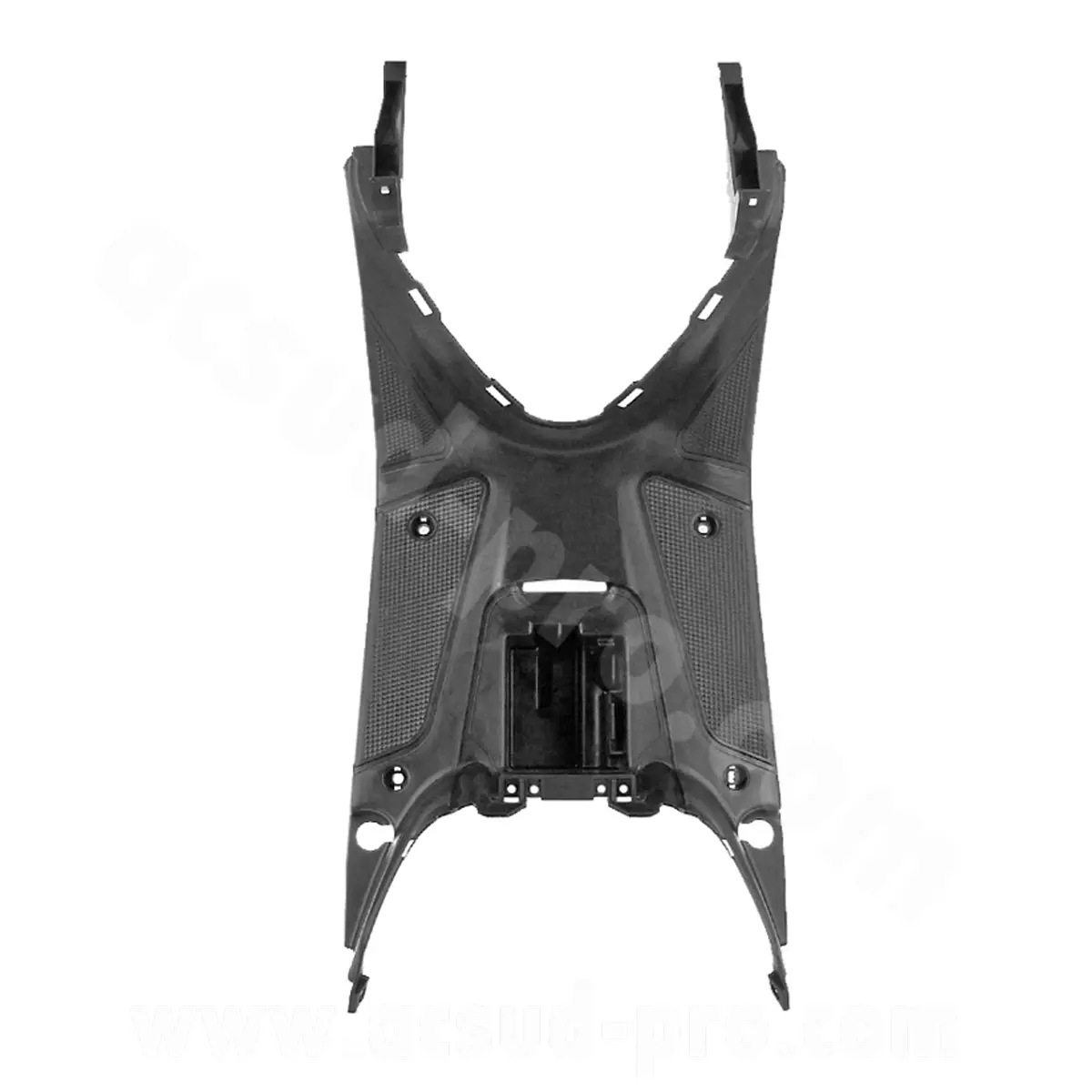Trittstufe adapt. MBK 50 Booster 2004> / Yamaha 50 BWS 2004> schwarz (OEM: 5wwf74810000)