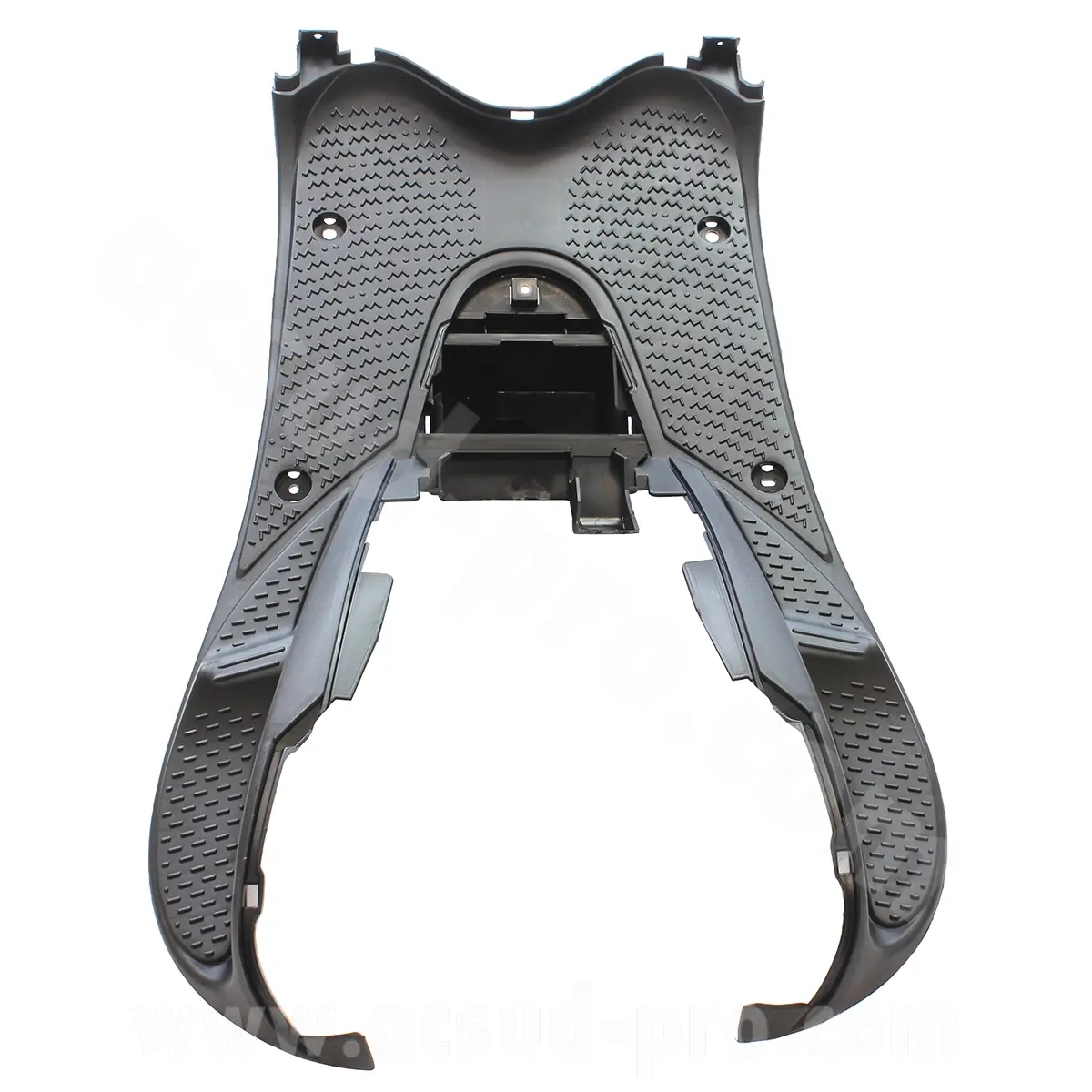 Trittstufe adapt. MBK 50 ovetto 1997-2007 / Yamaha 50 neos 1997-2007 (OEM: 5ad-f7481-00) schwarz