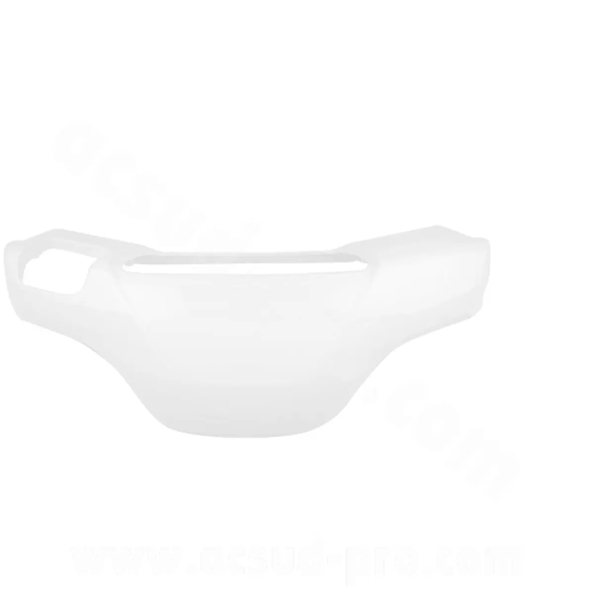 Couvre-guidon MBK Booster 50 2004+ / Yamaha BWS 50 2004+ blanc