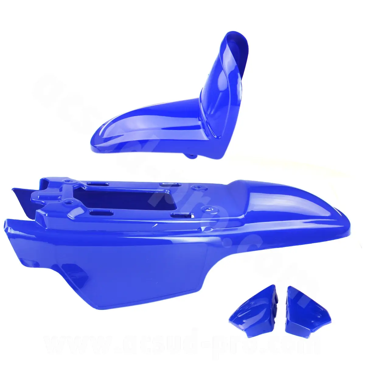 Kit carrosserie Yamaha PW 50 bleu (4 pièces)