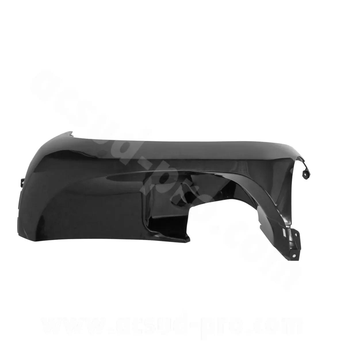 Untere vordere Kotflügel rechts passend MBK 50 ovetto 2008-2014 / Yamaha 50 neos 2008-2014 (OEM: 5c2-f8346-00-p) schwarz metall