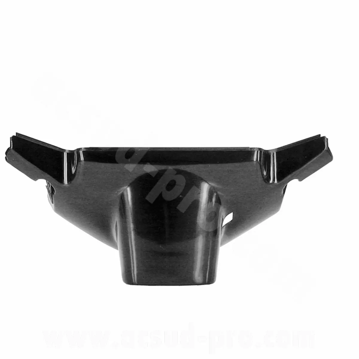 Bas de guidon couvre-guidon inférieur MBK 50 Booster 1999-2003 / Yamaha 50 BWS 1999-2003 noir métallisé