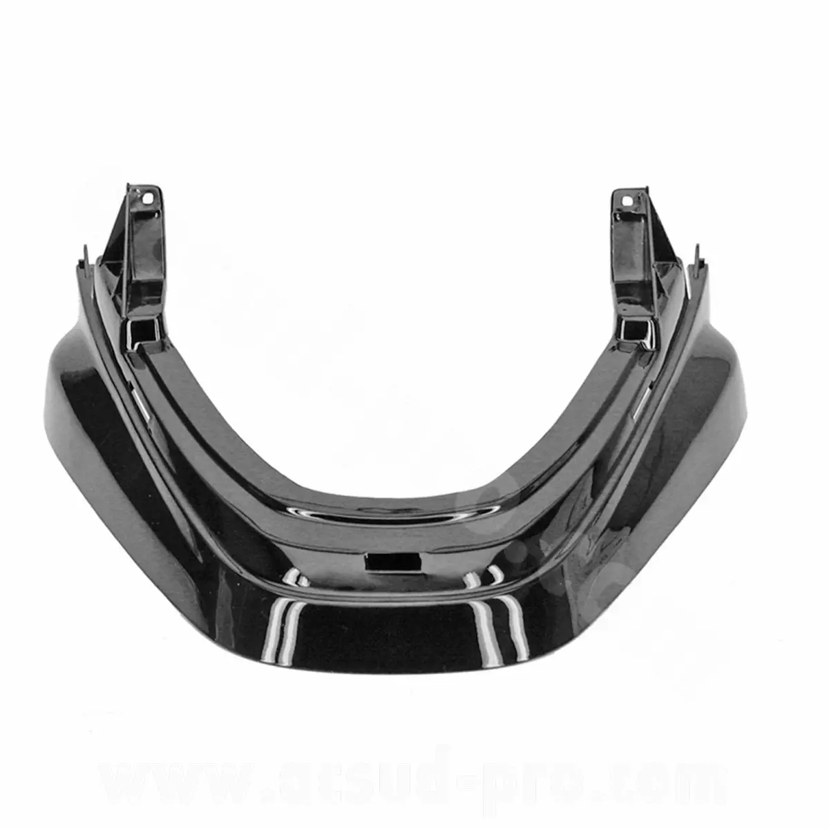 Dessus de garde-boue adapté MBK Booster / Yamaha BWS noir métal