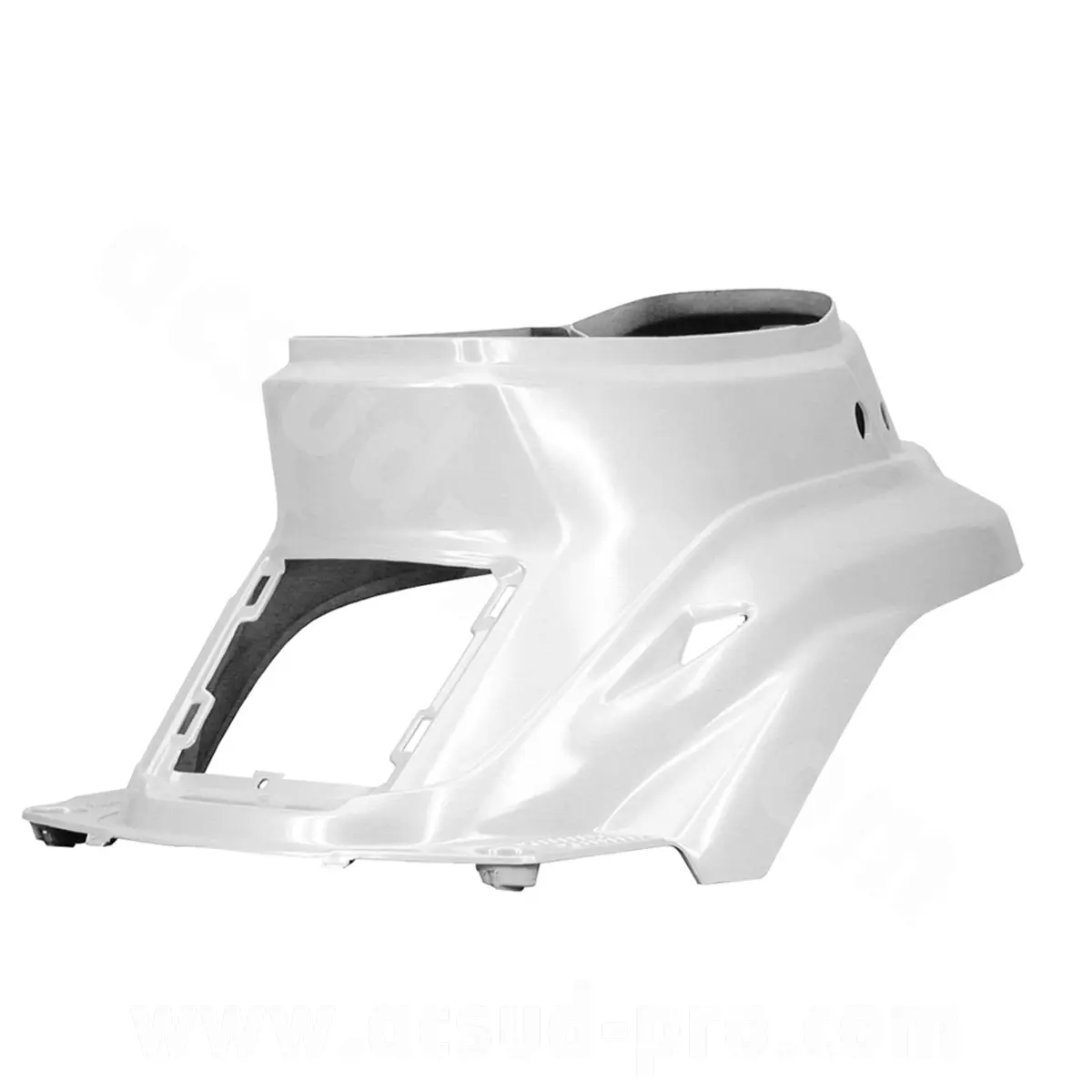 Coque arrière / capot moteur MBK Booster 1999-2003 Yamaha BWS 1999-2003 blanc métal