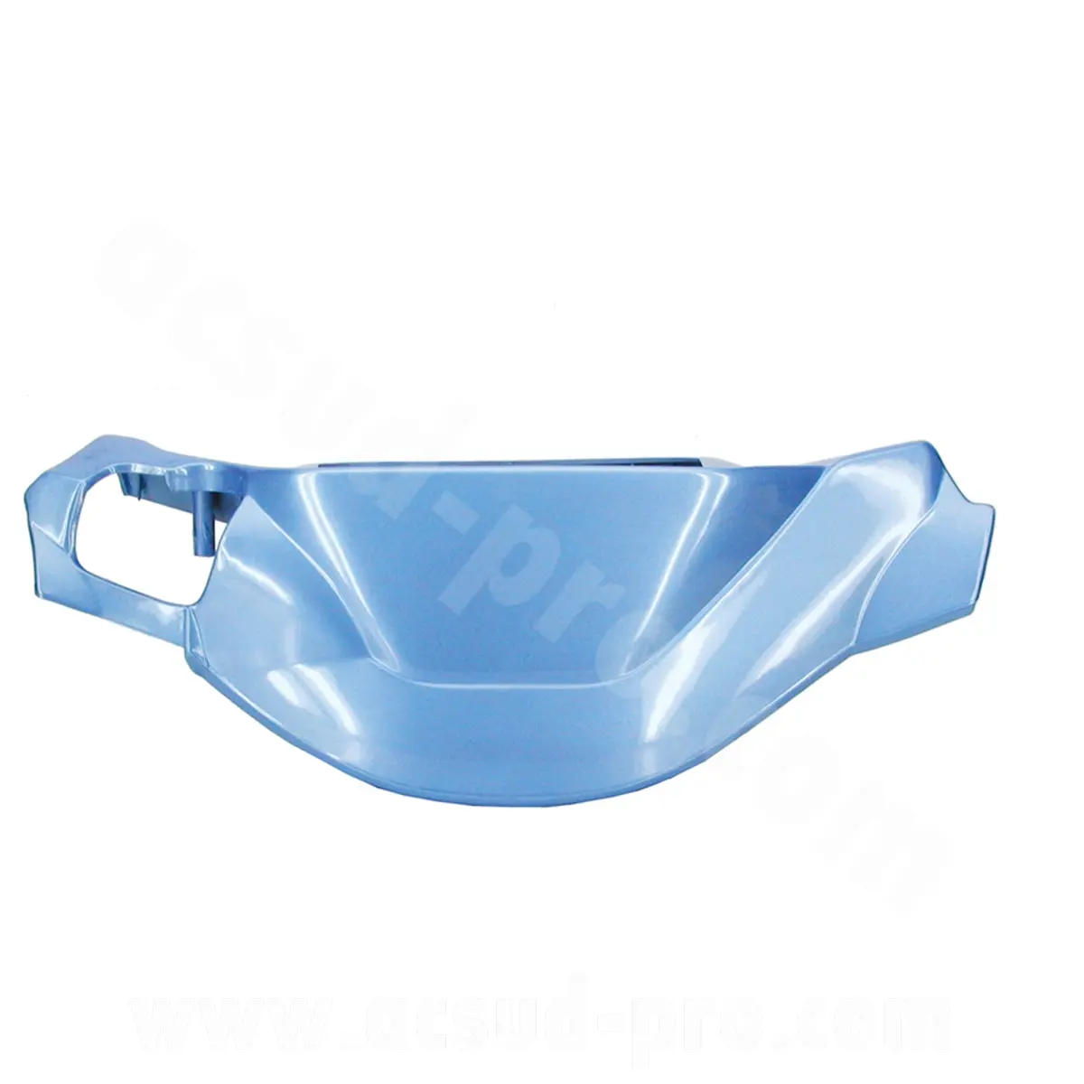 Couvre-guidon MBK Booster / Yamaha BWS (1988-2003) bleu Hawaï