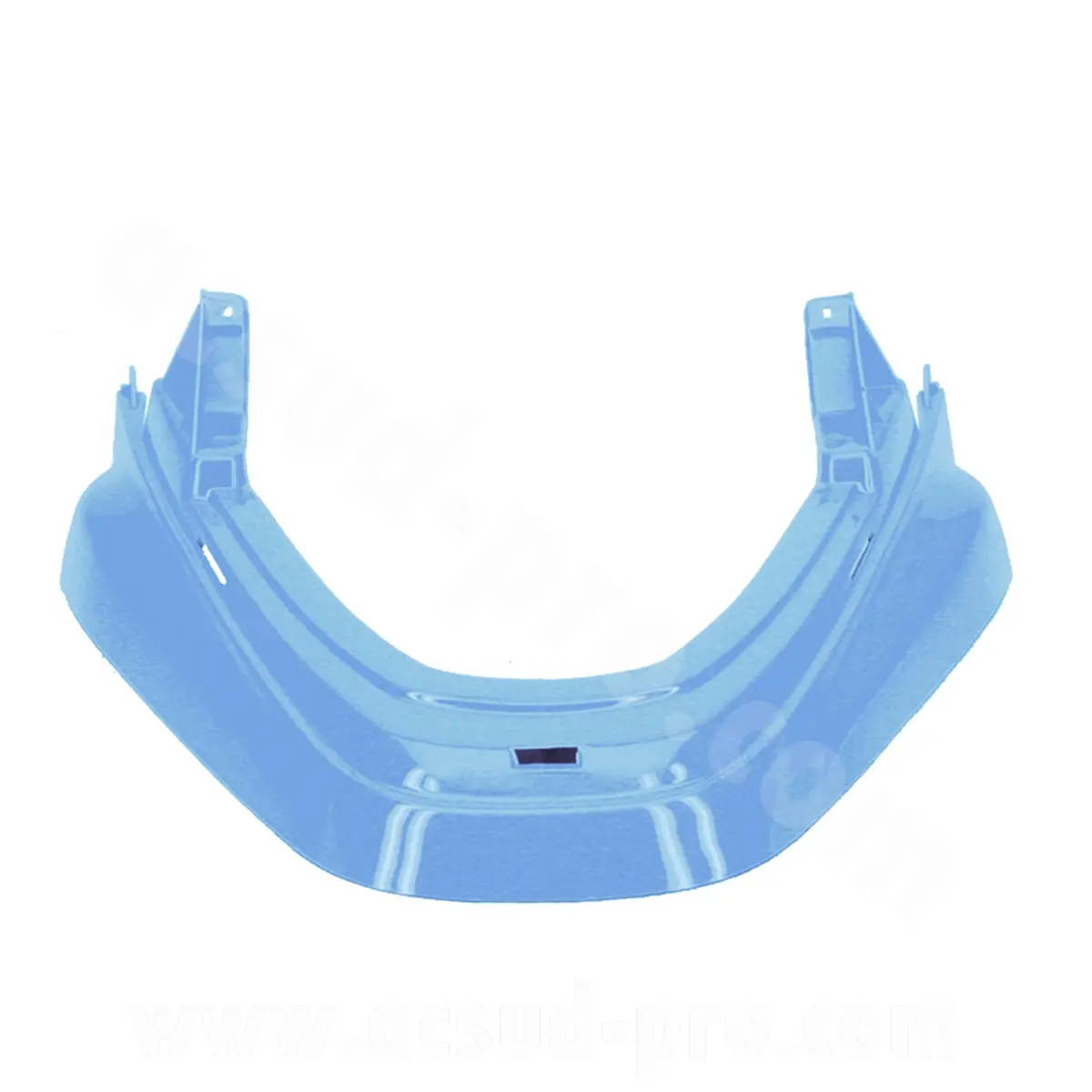 Dessus de garde-boue adapté MBK Booster / Yamaha BWS bleu Hawaï