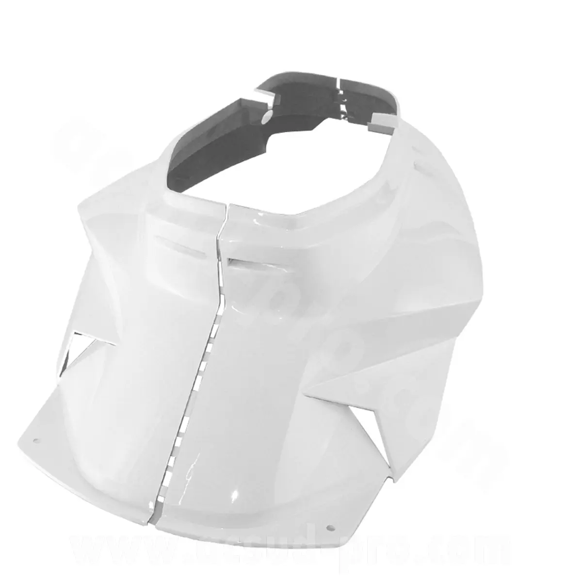 Motorabdeckung passend für MBK Booster 2000 / Yamaha BWS 2000 weiß new design