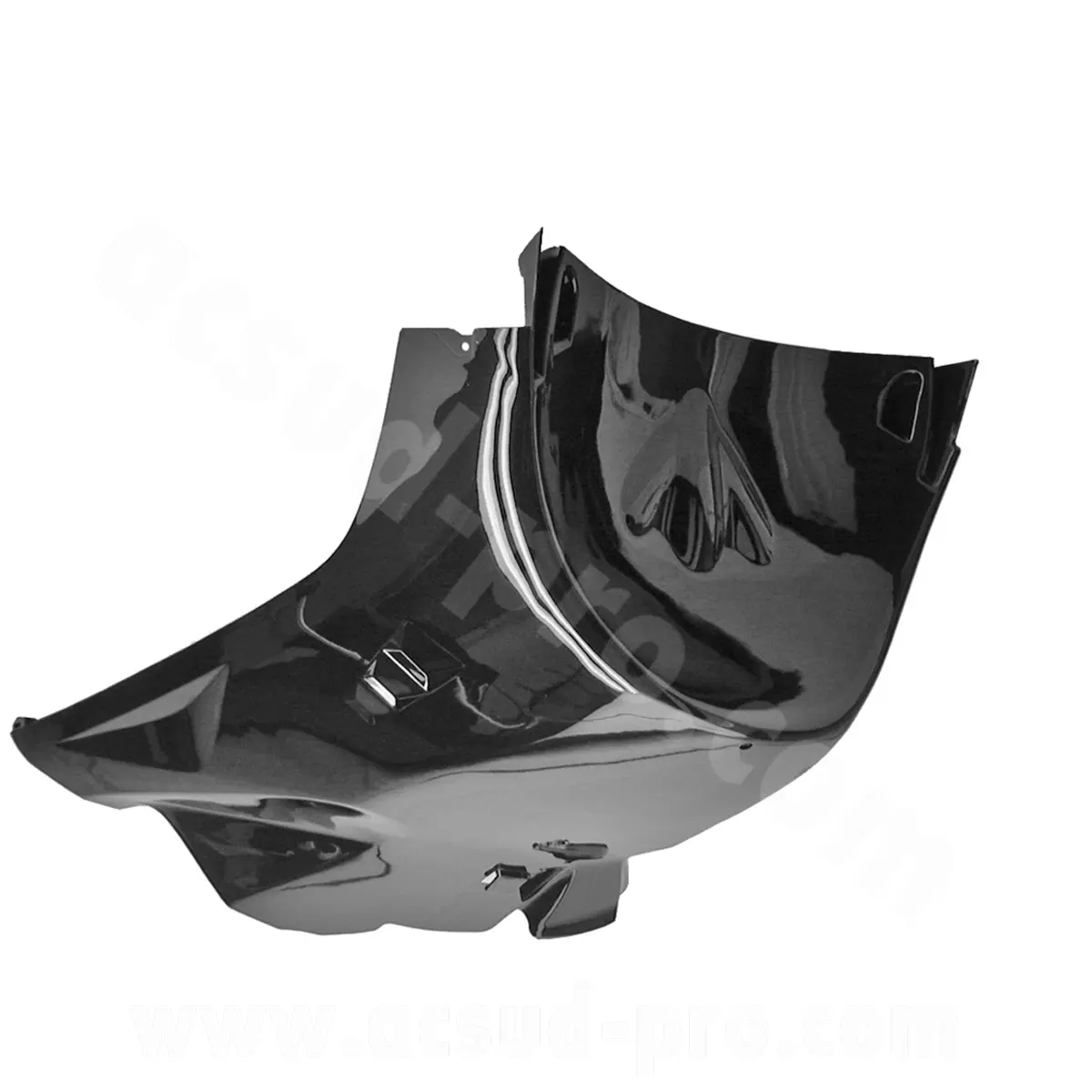 Parafango inferiore MBK Nitro / Yamaha Aerox nero metallizzato