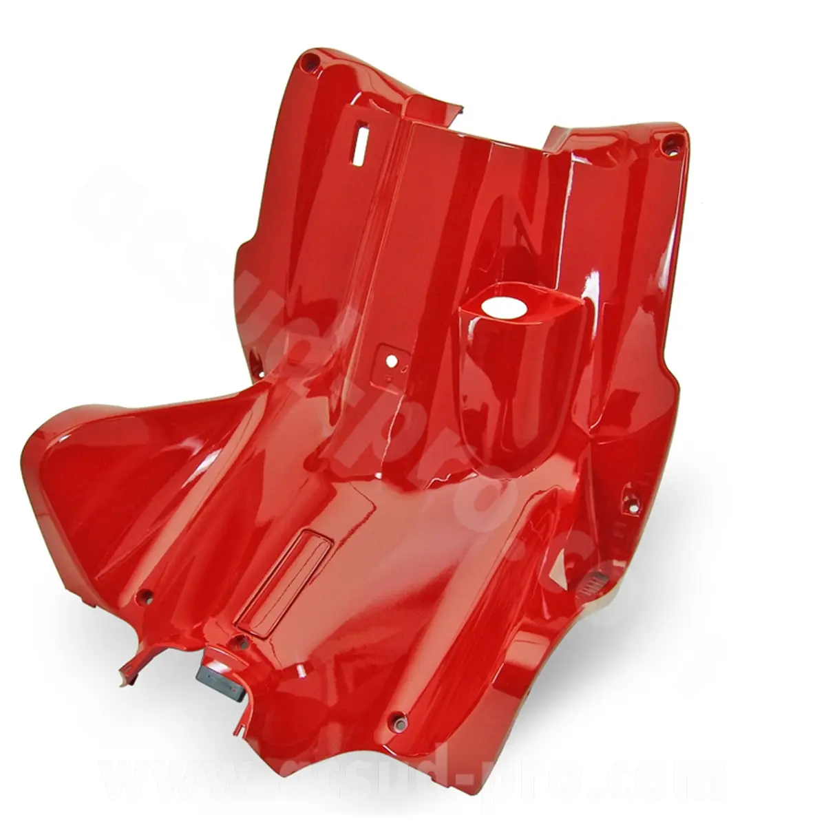 Protège-jambes MBK Nitro 50 / Yamaha Aerox 50 1997-2012 rouge Scuderia
