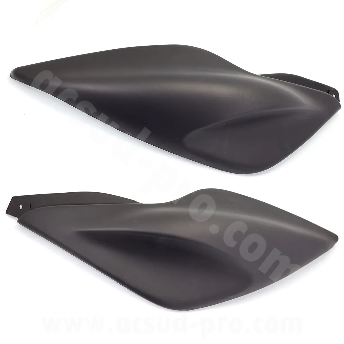 Capas / carenagem traseira adapt. MBK nitro / yamaha aerox 1998-2012 preto mate (OEM : 5BRF173103 - 5BRF174103) (vendido o par)
