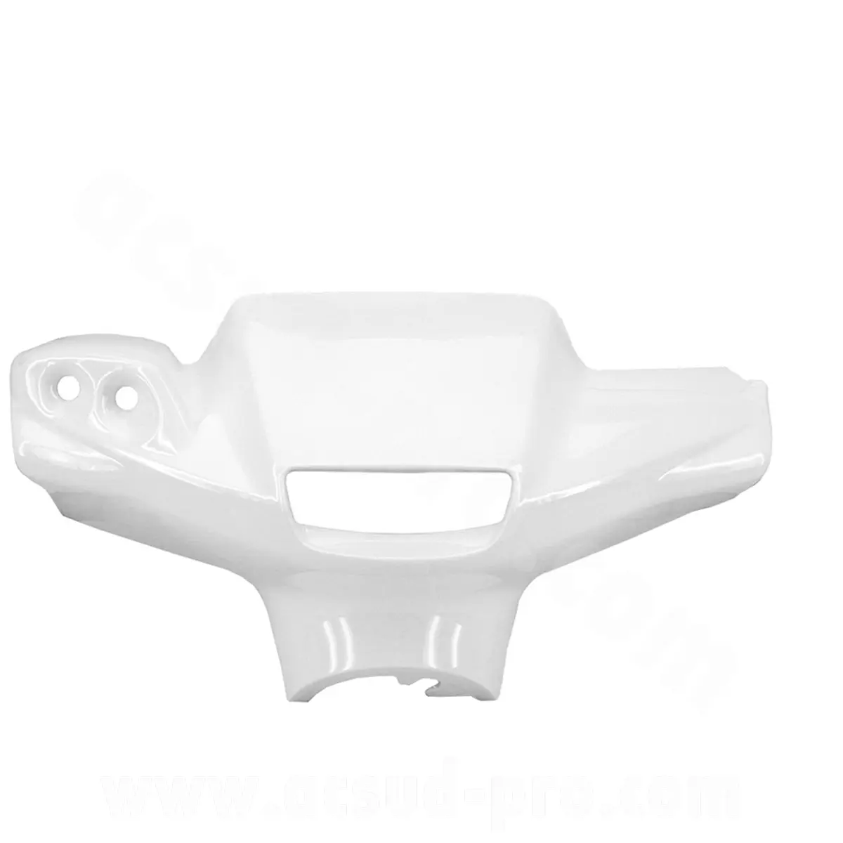 Couvre-guidon adapté MBK Next Rocket blanc