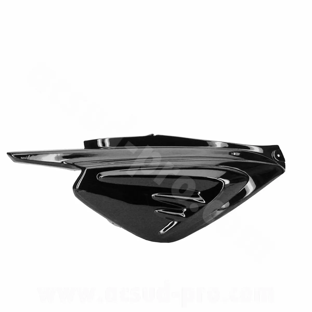 Capot arrière droit MBK Booster Next / Yamaha BWS Next noir métallisé