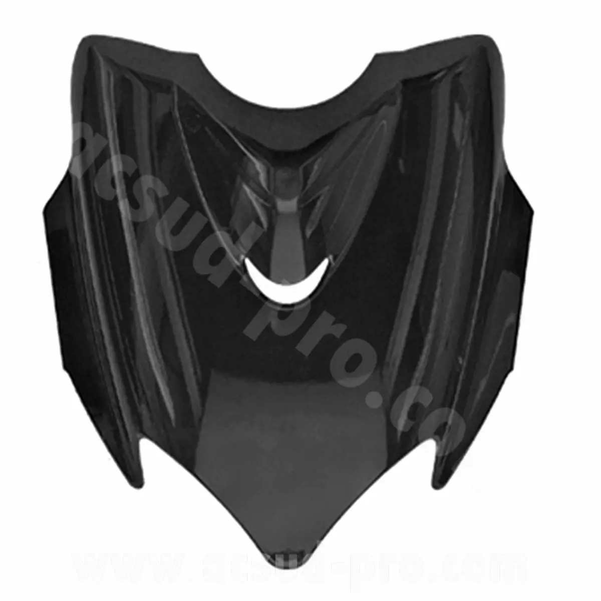 Universal forskærm MBK Mach G / Yamaha Jog sort metal