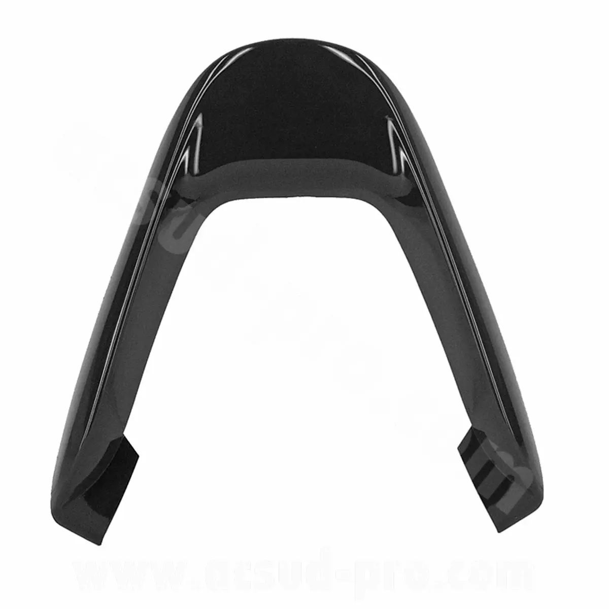 Hinterer Spoiler passend für MBK Mach G / Yamaha Jog schwarz metallic