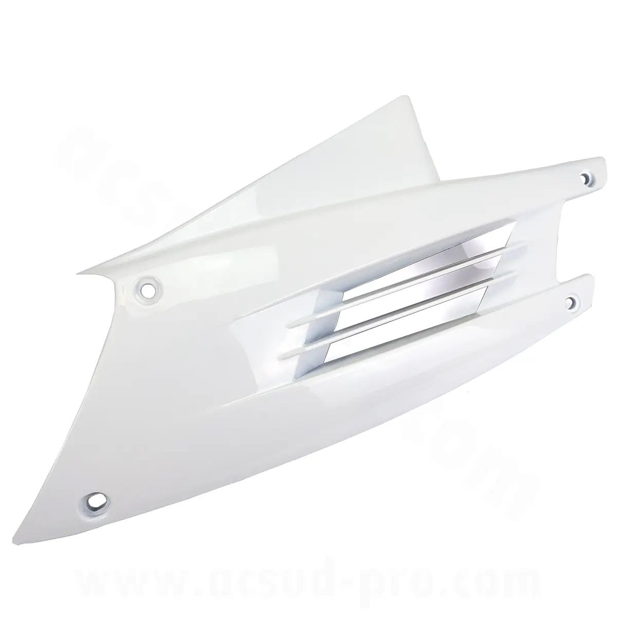 Rechter motorbeplating geschikt voor Peugeot Speedfight 2 wit