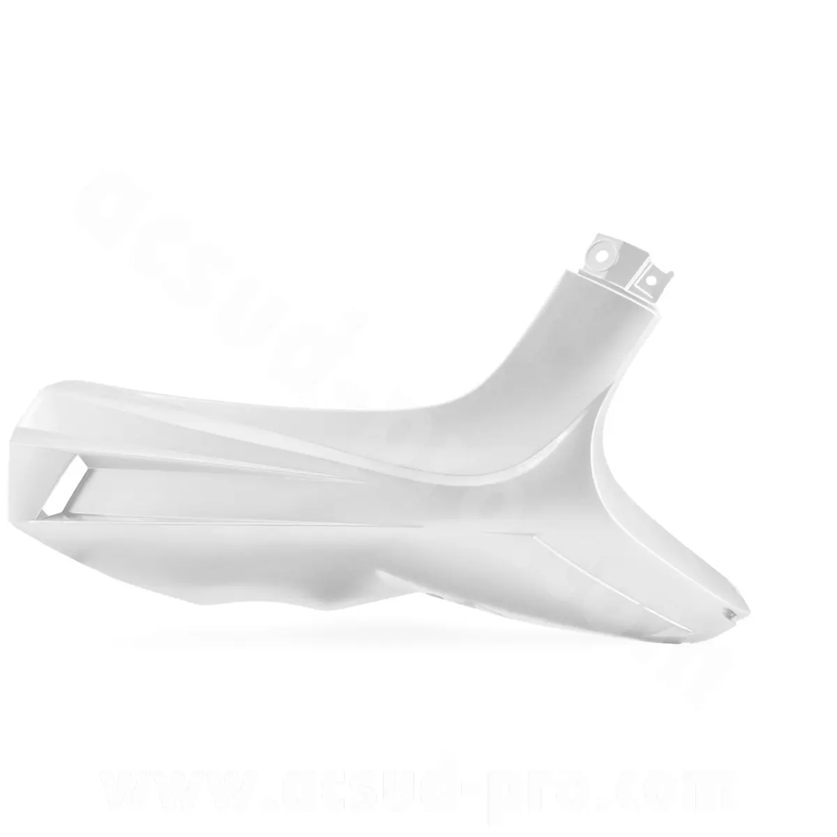 Dessous de tablier droit adapté Peugeot Speedfight 2 blanc