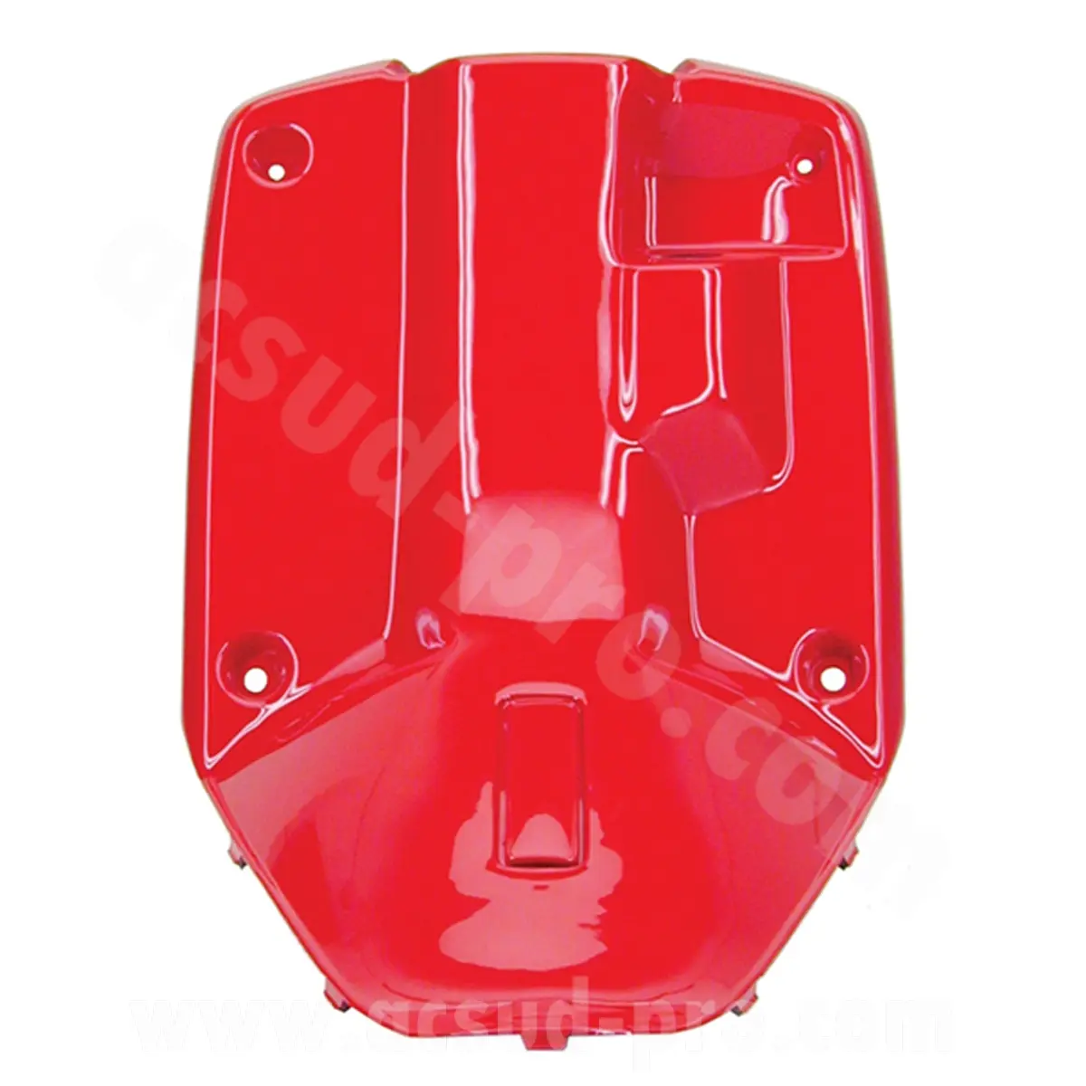 Protège-jambes MBK 50 Booster 1999-2003 / Yamaha 50 BWS 1999-2003 rouge Scuderia