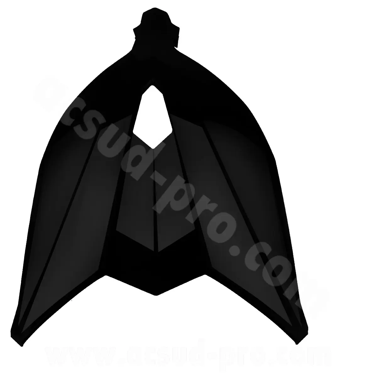 Frontschürze Yamaha TMAX 530 2012-2014 hochglanz schwarz