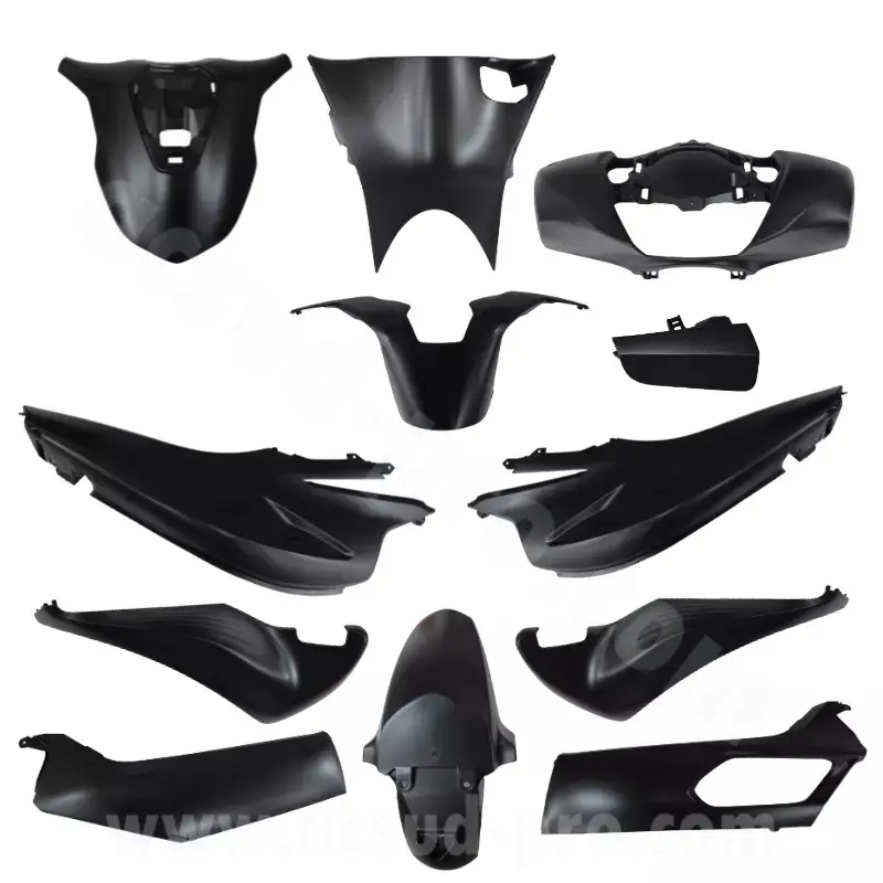 Verkleidungssatz passend für Honda SH 125-150 cm³ 2020-2024 schwarz matt (15 Teile)