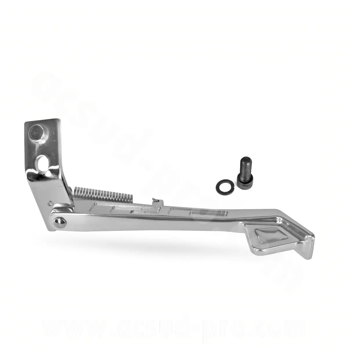 Seitenständer Alu TNT passend für MBK Booster / Yamaha BWS silver