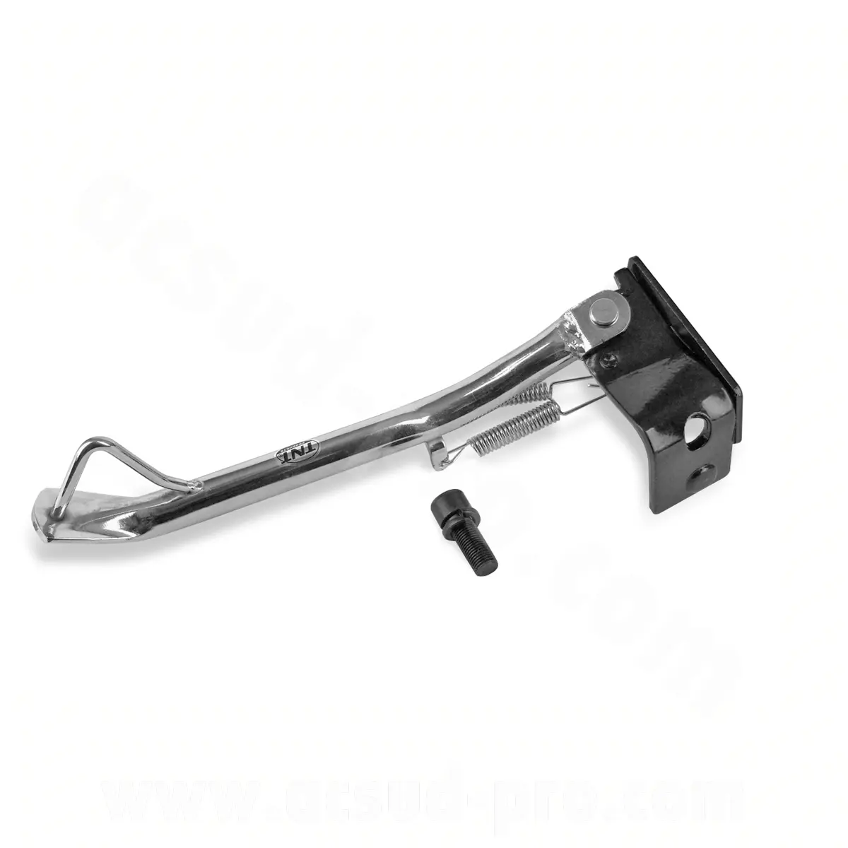 Chrom-Seitenständer TNT adaptierbar MBK 50 Booster NG, Rocket / Yamaha 50 BWS Bump, Spy chrom