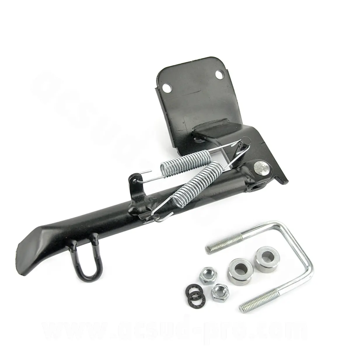 Béquille latérale Buzzetti adaptable MBK 50 Ovetto 1997-2007 / Yamaha Neos 1997-2007 noir (8572)