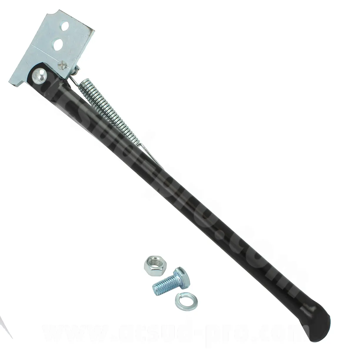 Schwarzer Seitenständer für Derbi Senda DRD (350 mm)